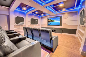 Stunning 6BR Home with Private Pool Hot Tub Theater & more - Near from Disney, Orlando